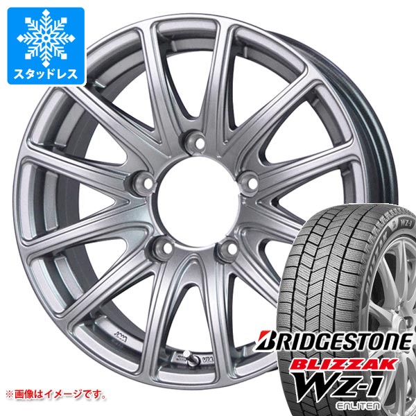【タイヤ交換対象】スズキ ジムニー用 スタッドレス ブリヂストン ブリザック WZ-1 175/80R16 91Q 2025年10月発売サイズ バイソン BN-01 タイヤホイール4本セット｜タイヤ1番OFF-ROAD