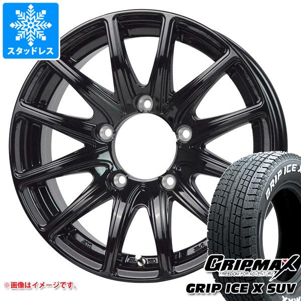 【タイヤ交換対象】ジムニー用 スタッドレス グリップマックス グリップアイスエックス SUV 185/85R16 105/103N ホワイトレター バイソン BN-01 タイヤホイール4本セット｜タイヤ1番OFF-ROAD 63,085円
