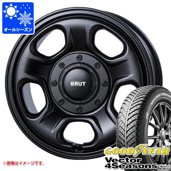 ニッサン T31エクストレイル用 オールシーズンタイヤ グッドイヤー ベクター 4シーズンズ ハイブリッド 215/65R16 98H ブルート BR-33 6.5-16 タイヤホイール4本セット｜タイヤ1番OFF-ROAD