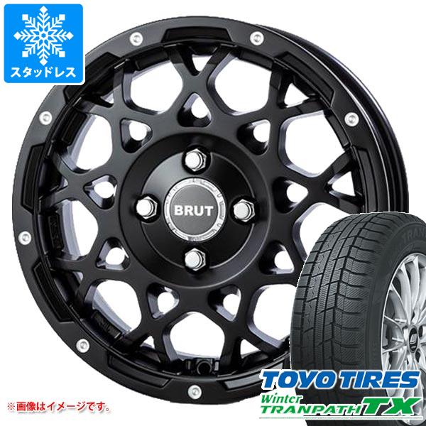 【タイヤ交換対象】ハスラー用 スタッドレス トーヨー ウィンタートランパス TX 165/65R14 79Q ブルート BR-55 タイヤホイール4本セット｜タイヤ1番OFF-ROAD