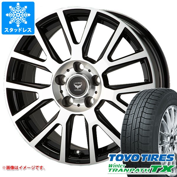 【タイヤ交換対象】トヨタ RAV4 50系用 スタッドレス トーヨー ウィンタートランパス TX 225/65R17 102Q ラ・ストラーダ ティラード ラムダ タイヤホイール4本セット|タイヤ1番OFF-ROAD