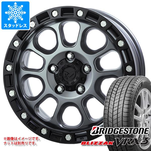 【タイヤ交換対象】T31エクストレイル用 スタッドレス ブリヂストン ブリザック VRX3 215/65R16 98Q MKW M204 タイヤホイール4本セット｜タイヤ1番OFF-ROAD