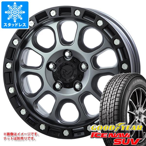 【タイヤ交換対象】トヨタ RAV4 50系用 スタッドレス グッドイヤー アイスナビ SUV 225/70R16 103Q MKW M204 タイヤホイール4本セット