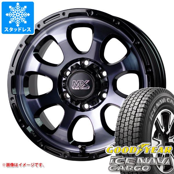 【タイヤ交換対象】トヨタ ハイエース 200系用 2026年製 スタッドレス グッドイヤー アイスナビカーゴ 195/80R15 107/105N マッドクロスグレイス タイヤホイール4本セット｜タイヤ1番OFF-ROAD