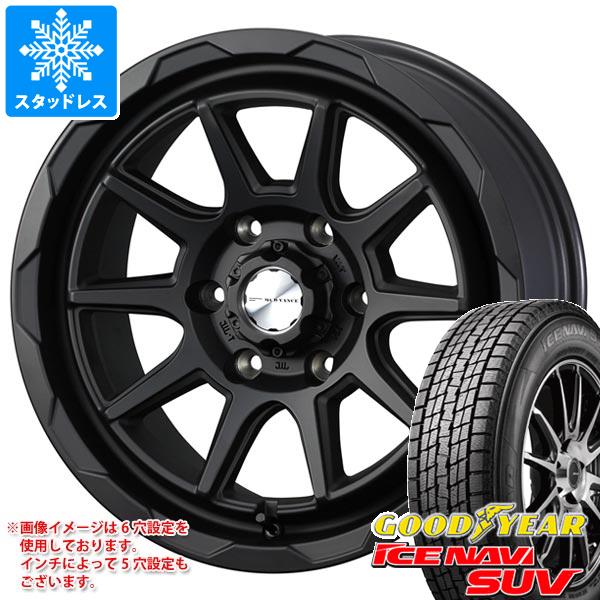 【タイヤ交換対象】CX-5 KE/KF系用 スタッドレス グッドイヤー アイスナビ SUV 225/70R16 103Q マッドヴァンス06 タイヤホイール4本セット
