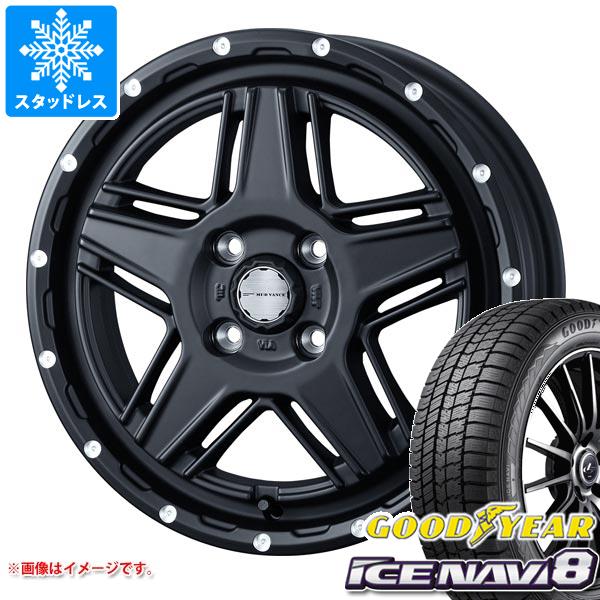 【タイヤ交換対象】アトレーワゴン S300系用 スタッドレス グッドイヤー アイスナビ8 165/65R14 79Q マッドヴァンス07 タイヤホイール4本セット｜タイヤ1番OFF-ROAD