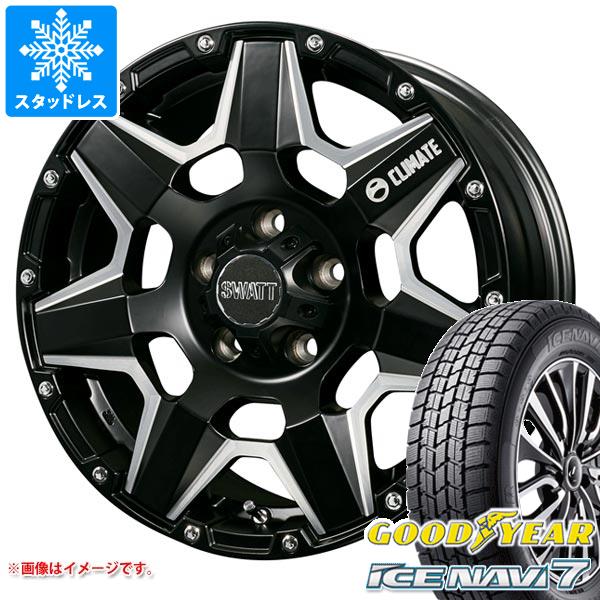 【タイヤ交換対象】T31エクストレイル用 2026年製 スタッドレス グッドイヤー アイスナビ7 215/65R16 98Q クライメイト スワット タイヤホイール4本セット｜タイヤ1番OFF-ROAD