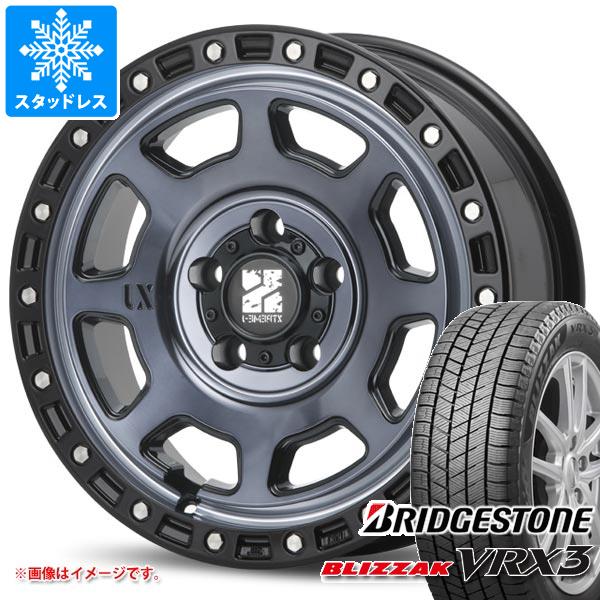 【タイヤ交換対象】エクリプスクロス GK系用 スタッドレス ブリヂストン ブリザック VRX3 225/65R17 102Q MLJ エクストリームJ XJ07 タイヤホイール4本セット|タイヤ1番OFF-ROAD