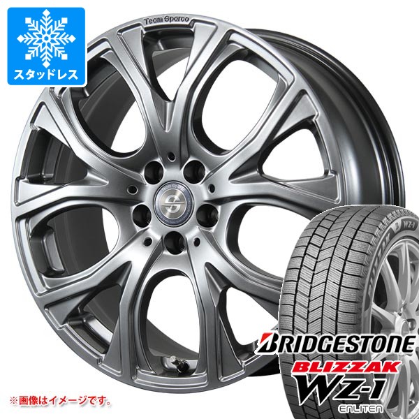 【タイヤ交換対象】メルセデスベンツ W463 Gクラス用 スタッドレス ブリヂストン ブリザック WZ-1 275/50R20 113Q XL チームスパルコ ベネージュ タイヤホイール4本セット｜タイヤ1番OFF-ROAD 232,400円
