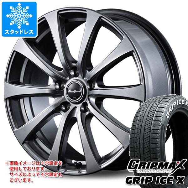 【タイヤ交換対象】スタッドレスタイヤ グリップマックス グリップアイスエックス 215/60R16 95T ホワイトレター ＆ MID ホイールズ G10 6.5-16 タイヤホイール4本セット215/60-16 GRIP MAX GRIP ICE X WL｜タイヤ1番OFF-ROAD