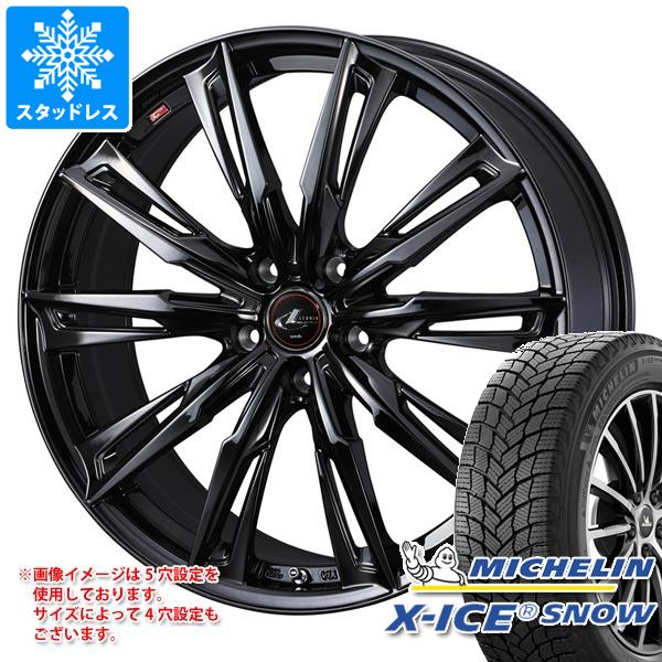 【タイヤ交換対象】スタッドレスタイヤ ミシュラン エックスアイススノー SUV 225/55R19 103T XL ＆ レオニス GX 8.0-19 タイヤホイール4本セット225/55-19 MICHELIN X-ICE SNOW SUV｜タイヤ1番OFF-ROAD