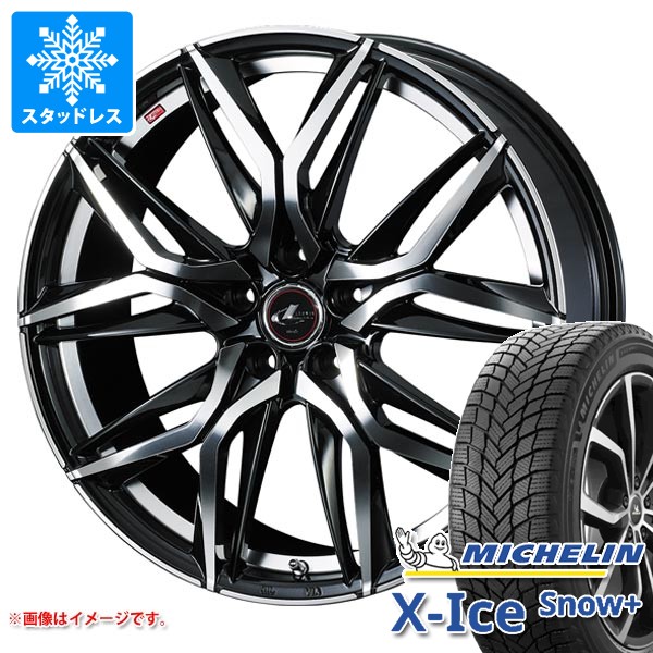 スタッドレスタイヤ ミシュラン エックスアイススノープラス 225/60R18 104H XL & レオニス LM 8.0-18 タイヤホイール4本セット 225/60-18 MICHELIN X-ICE SNOW+|タイヤ1番OFF-ROAD