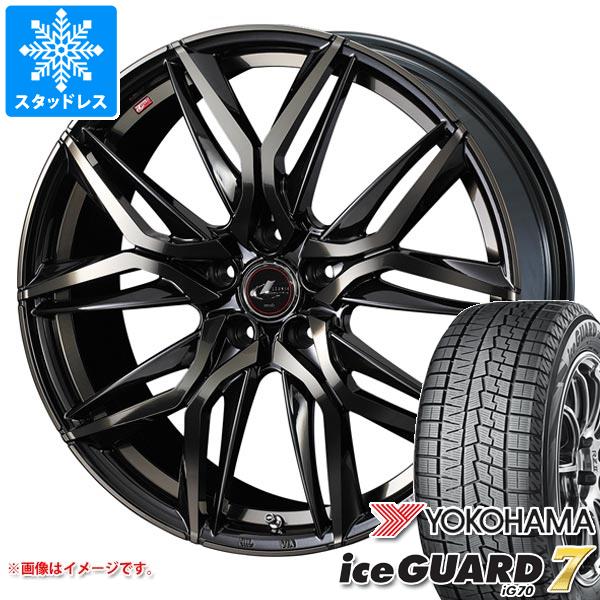【タイヤ交換対象】クロストレック GU系用 スタッドレス ヨコハマ アイスガードセブン iG70 225/60R17 99Q レオニス LM タイヤホイール4本セット｜タイヤ1番OFF-ROAD
