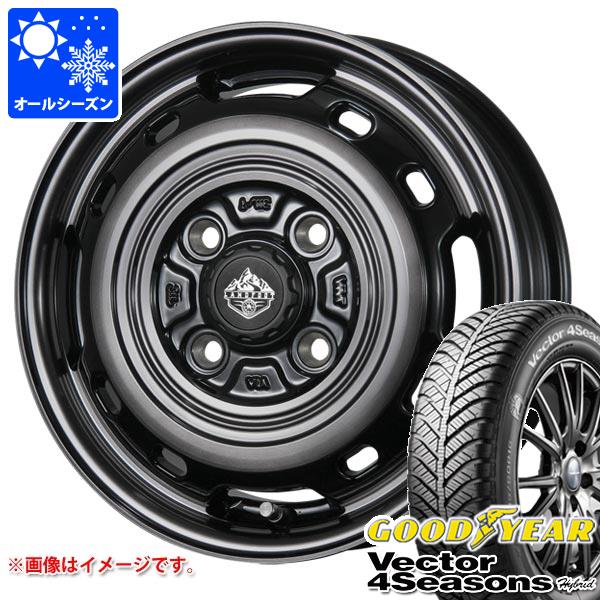 オールシーズン 165/50R15 73H グッドイヤー ベクター 4シーズンズ ハイブリッド ランドフット XFG 4.5-15 タイヤホイール4本セット｜タイヤ1番OFF-ROAD