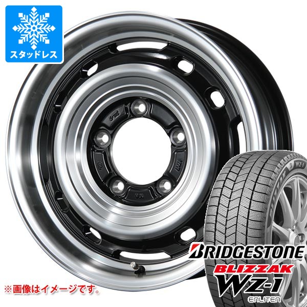 【タイヤ交換対象】5本セット スズキ ジムニー用 スタッドレス ブリヂストン ブリザック WZ-1 175/80R16 91Q 2025年10月発売サイズ ランドフット XFG タイヤホイール5本セット|タイヤ1番OFF-ROAD