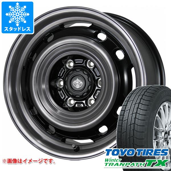 【タイヤ交換対象】ハイエース 200系用 スタッドレス トーヨー ウィンタートランパス TX 215/70R16 100Q ランドフット XFG タイヤホイール4本セット|タイヤ1番OFF-ROAD