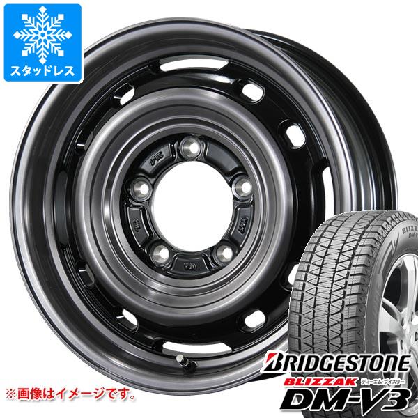 【タイヤ交換対象】スズキ ジムニーノマド JC74W用 スタッドレス ブリヂストン ブリザック DM-V3 215/70R16 100Q ランドフット XFG タイヤホイール4本セット