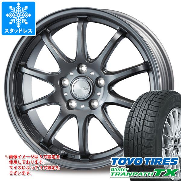 【タイヤ交換対象】スタッドレスタイヤ トーヨー ウィンタートランパス TX 225/60R17 99Q & インターミラノ クレール ZT10 7.0-17 タイヤホイール4本セット225/60-17 TOYO Winter TRANPATH TX|タイヤ1番OFF-ROAD