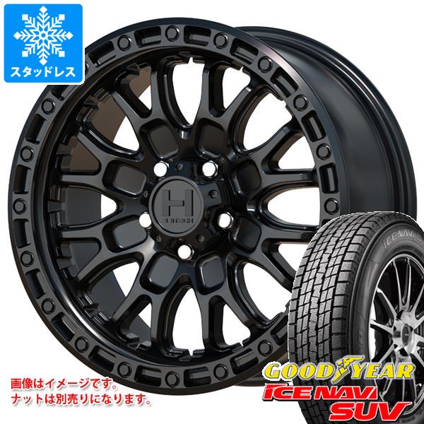 【タイヤ交換対象】T32エクストレイル用 スタッドレス グッドイヤー アイスナビ SUV 225/65R17 102Q ホスタイル H135 リッジクレスト タイヤホイール4本セット|タイヤ1番OFF-ROAD