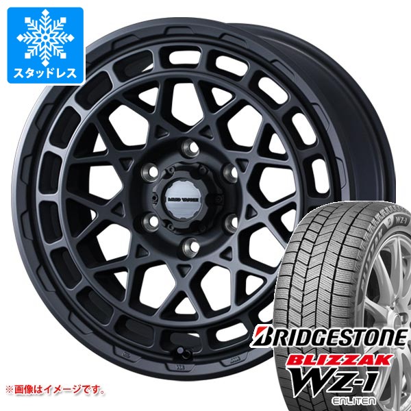 【タイヤ交換対象】トヨタ ランドクルーザー300用 スタッドレス ブリヂストン ブリザック WZ-1 265/65R18 116Q XL 2025年10月発売サイズ マッドヴァンスX タイプM タイヤホイール4本セット