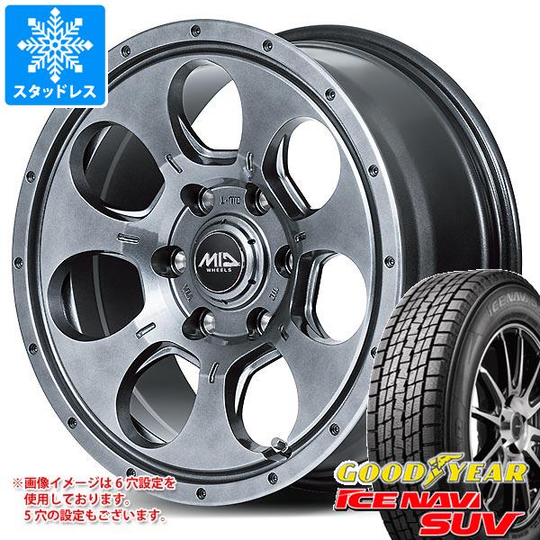 【タイヤ交換対象】T31エクストレイル用 スタッドレス グッドイヤー アイスナビ SUV 215/65R16 98Q ロードマックス マッドエージェント タイヤホイール4本セット|タイヤ1番OFF-ROAD