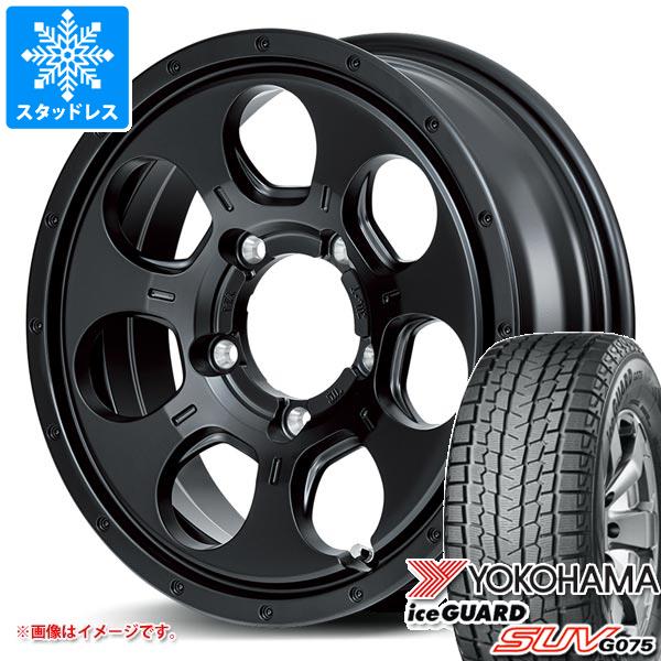 【タイヤ交換対象】5本セット ジムニー用 スタッドレス ヨコハマ アイスガード SUV G075 185/85R16 105/103L LT ロードマックス マッドエージェント タイヤホイール5本セット｜タイヤ1番OFF-ROAD
