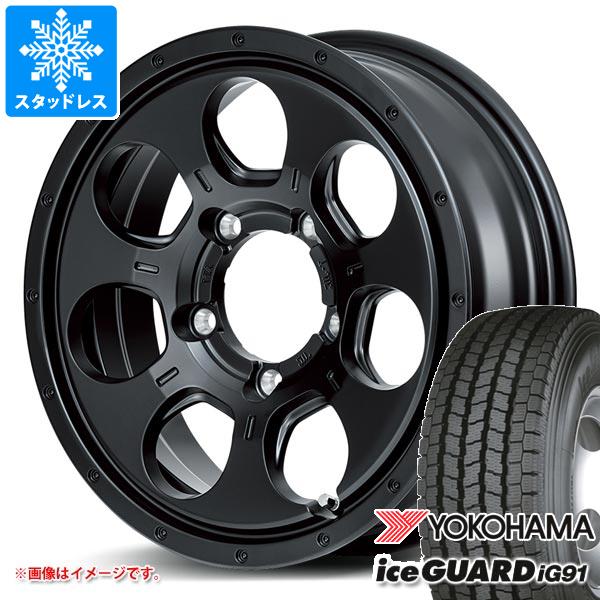 【タイヤ交換対象】ジムニー用 スタッドレス ヨコハマ アイスガード iG91 185/85R16 111/109L ロードマックス マッドエージェント タイヤホイール4本セット|タイヤ1番OFF-ROAD