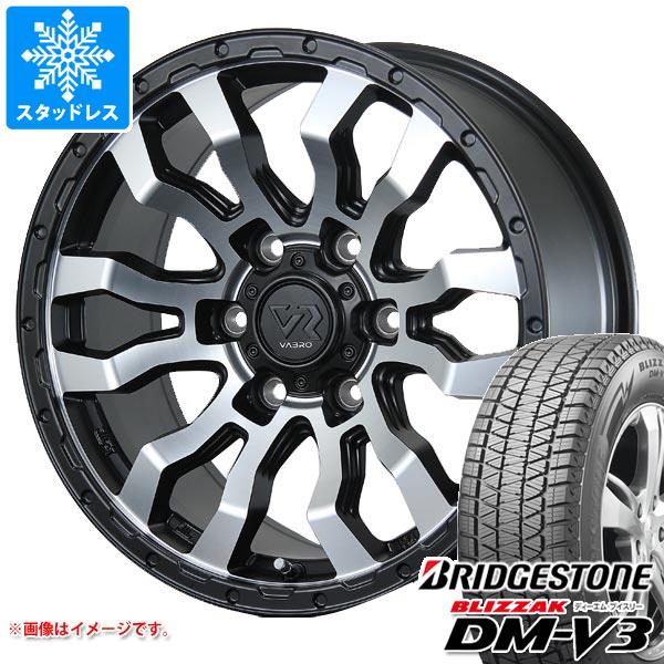 【タイヤ交換対象】ランドクルーザー250用 スタッドレス ブリヂストン ブリザック DM-V3 265/65R18 116Q XL ヴァブロ RR-01 タイヤホイール4本セット｜タイヤ1番OFF-ROAD 112,800円