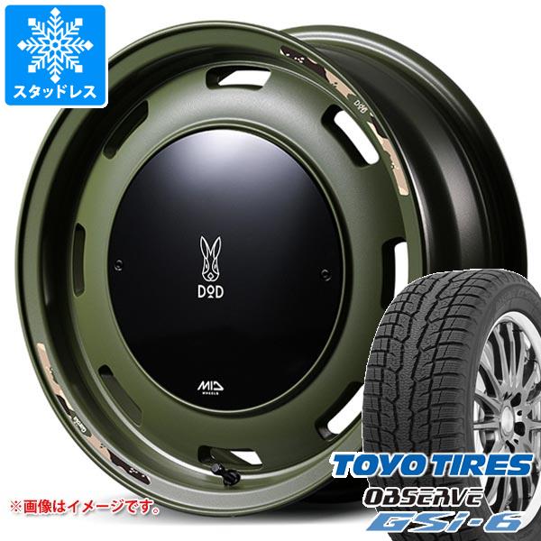 【タイヤ交換対象】スズキ ジムニーノマド JC74W用 スタッドレス トーヨー オブザーブ GSi-6 215/70R16 100Q ウシャリントバリ タイヤホイール4本セット｜タイヤ1番OFF-ROAD