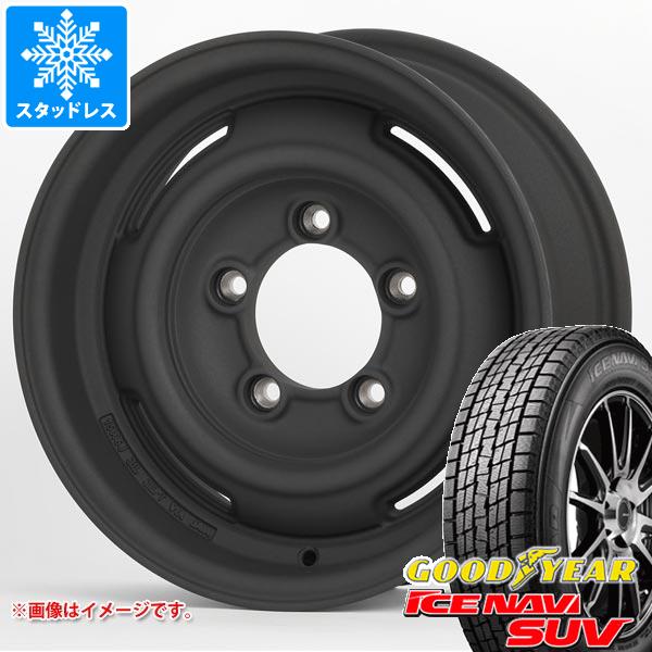 【タイヤ交換対象】ジムニーシエラ JB74W用 スタッドレス グッドイヤー アイスナビ SUV 195/80R15 96Q アピオ ワイルドボア SR プラス タイヤホイール4本セット｜タイヤ1番OFF-ROAD