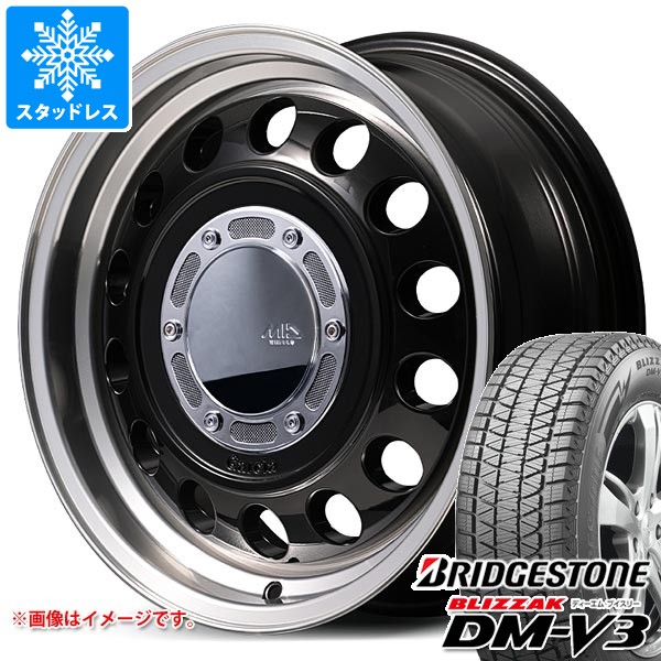【タイヤ交換対象】スズキ ジムニー JB64W用 スタッドレス ブリヂストン ブリザック DM-V3 215/70R16 100Q ガルシア シスコ タイプ2 タイヤホイール4本セット