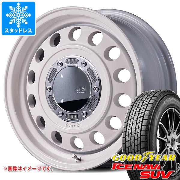 【タイヤ交換対象】5本セット スズキ ジムニーノマド JC74W用 スタッドレス グッドイヤー アイスナビ SUV 215/70R16 100Q ガルシア シスコ タイプ2 タイヤホイール5本セット 101,875円