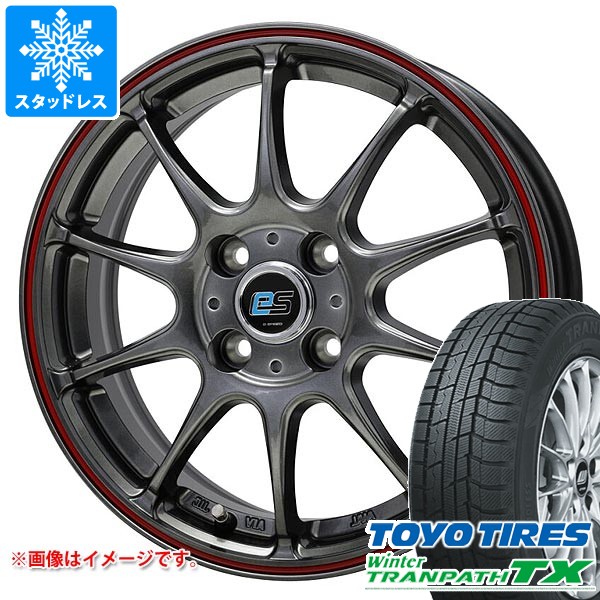 【タイヤ交換対象】スタッドレスタイヤ トーヨー ウィンタートランパス TX 165/65R14 79Q ＆ ジースピード es-01 タイヤホイール4本セット165/65-14 TOYO Winter TRANPATH TX｜タイヤ1番OFF-ROAD