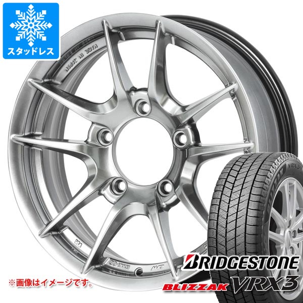 【タイヤ交換対象】スズキ ジムニー JB64W用 スタッドレス ブリヂストン ブリザック VRX3 215/70R16 100Q アピオ ワイルドボア Z タイヤホイール4本セット|タイヤ1番OFF-ROAD