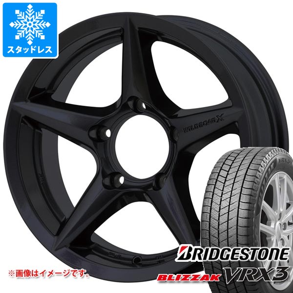 【タイヤ交換対象】スズキ ジムニー JB64W用 スタッドレス ブリヂストン ブリザック VRX3 215/70R16 100Q アピオ ワイルドボア X2 タイヤホイール4本セット｜タイヤ1番OFF-ROAD