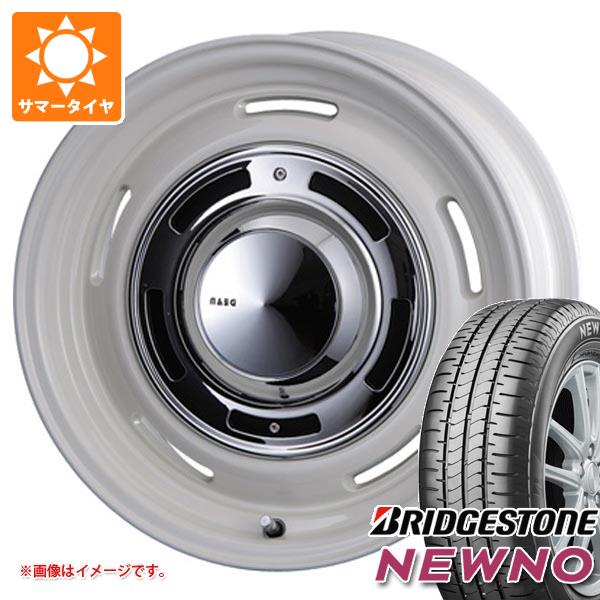 【タイヤ交換対象】ルノー カングー KF系用 サマータイヤ ブリヂストン ニューノ 205/60R16 92H クリムソン ディーンクロスカントリー タイヤホイール4本セット