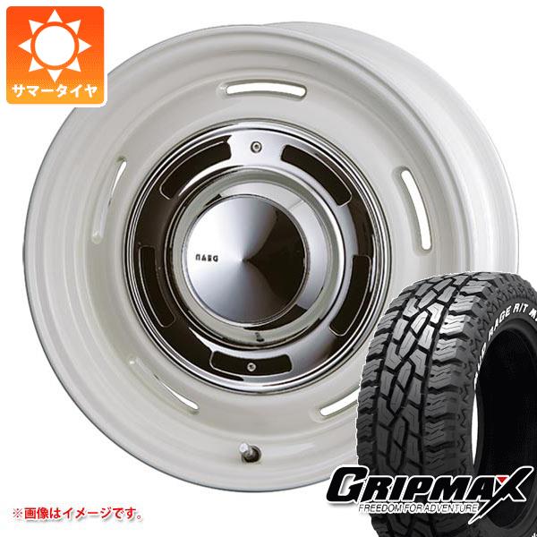 【タイヤ交換対象】5本セット ジムニー JB64W用 サマータイヤ グリップマックス マッドレイジ R/T MAX LT215/70R16 100/97R ホワイトレター クリムソン ディーンクロスカントリー 5.5-16 タイヤホイール5本セット