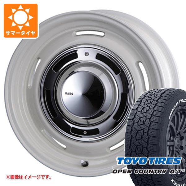 【タイヤ交換対象】ハイエース 200系用 2026年製 サマータイヤ トーヨー オープンカントリー A/T3 215/70R16 100T ホワイトレター クリムソン ディーンクロスカントリー 7.0-16 タイヤホイール4本セット|タイヤ1番