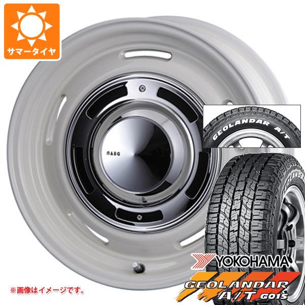 【タイヤ交換対象】ライズ用 2026年製 サマータイヤ ヨコハマ ジオランダー A/T G015 215/65R16C 109/107S ホワイトレター クリムソン ディーンクロスカントリー 6.0-16 タイヤホイール4本セット|タイヤ1番