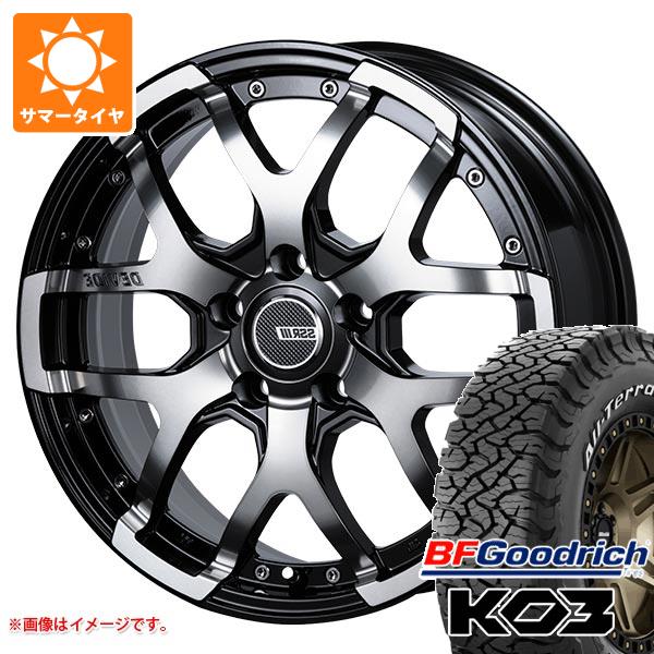 【タイヤ交換対象】エクリプスクロス GK系用 2026年製 サマータイヤ BFグッドリッチ オールテレーンT/A KO3 LT215/70R16 100/97S ホワイトレター SSR ディバイド ZS 7.0-16 タイヤホイール4本セット｜タイヤ１番