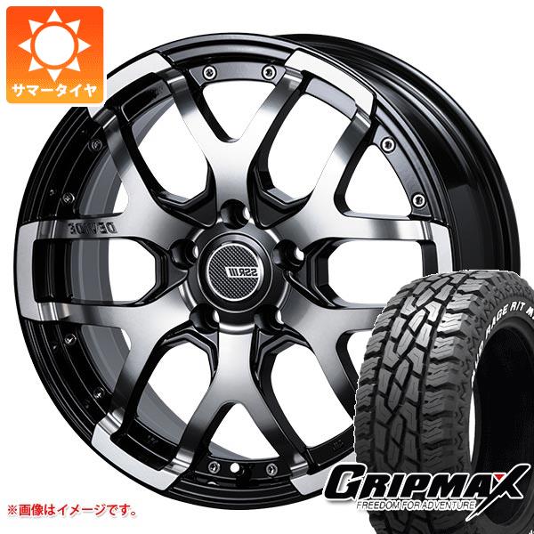 【タイヤ交換対象】ニッサン T31エクストレイル用 サマータイヤ グリップマックス マッドレイジ R/T MAX 215/65R16C 109/107Q ホワイトレター SSR ディバイド ZS 7.0-16 タイヤホイール4本セット