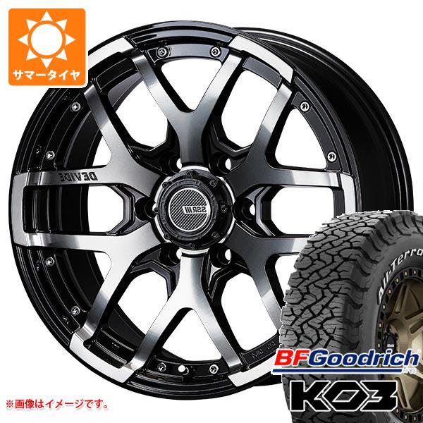 【タイヤ交換対象】サマータイヤ 265/70R17 118/115S BFグッドリッチ オールテレーンT/A KO3 ホワイトレター SSR ディバイド ZS 8.0-17 タイヤホイール4本セット