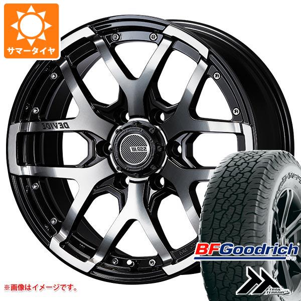 【タイヤ交換対象】ハイラックスサーフ215系用 サマータイヤ BFグッドリッチ トレールテレーンT/A 265/65R17 112T アウトラインホワイトレター SSR ディバイド ZS 8.0-17 タイヤホイール4本セット