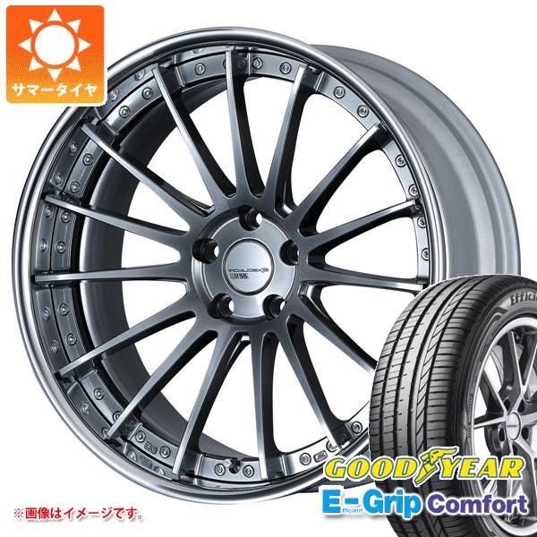 【タイヤ交換対象】サマータイヤ 215/35R19 85W XL グッドイヤー エフィシエントグリップコンフォート SSR エグゼキューター CV04 7.5-19 タイヤホイール4本セット