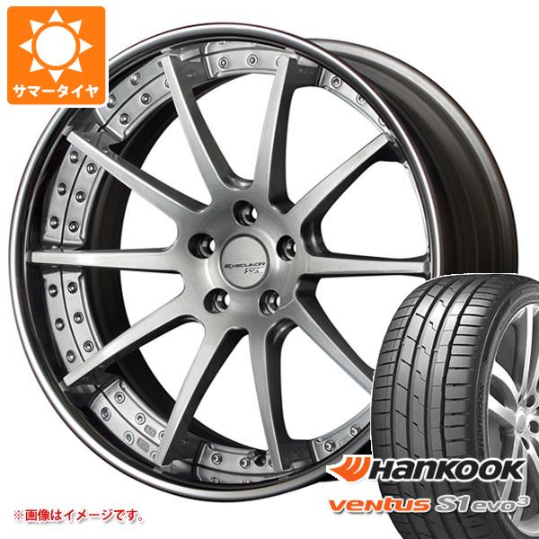 【タイヤ交換対象】サマータイヤ 245/45R19 102Y XL ハンコック ベンタス S1 エボ3 K127 SSR エグゼキューター CV01 8.0-19 タイヤホイール4本セット｜タイヤ１番