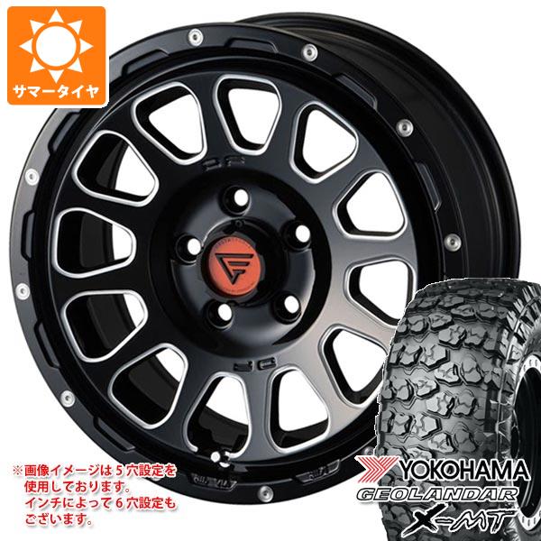 【タイヤ交換対象】ジープ ラングラー JK/JL系用 サマータイヤ ヨコハマ ジオランダー X-MT G005 35x12.50R17 LT 121Q デルタフォース オーバル タイヤホイール4本セット