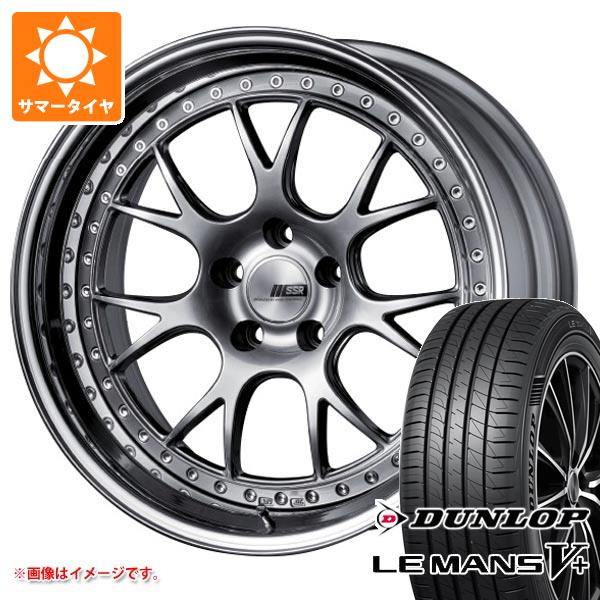 【タイヤ交換対象】サマータイヤ 225/40R19 89W ダンロップ ルマン5 LM5+ SSR プロフェッサー MS3 8.0-19 タイヤホイール4本セット|タイヤ1番