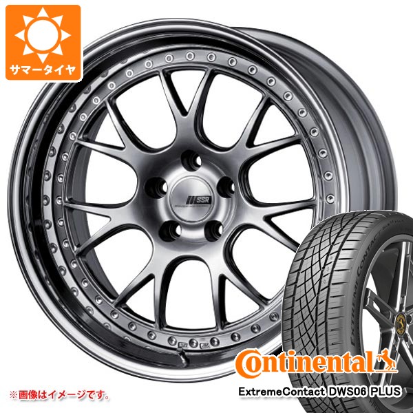 【タイヤ交換対象】サマータイヤ 215/40R18 89Y XL コンチネンタル エクストリームコンタクト DWS06 プラス SSR プロフェッサー MS3 7.5-18 タイヤホイール4本セット|タイヤ1番