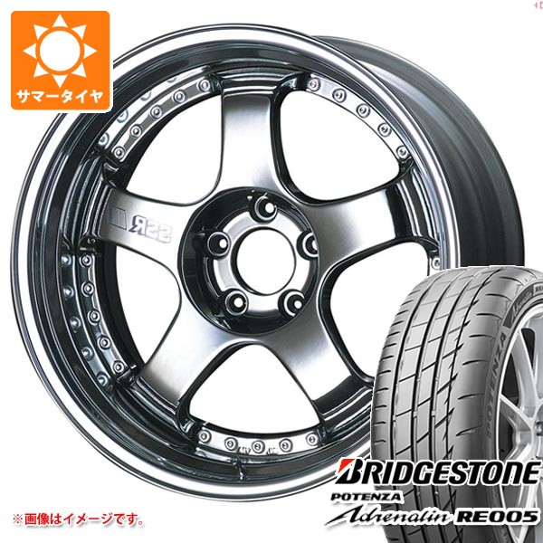 【タイヤ交換対象】サマータイヤ 225/40R19 93Y XL ブリヂストン ポテンザ アドレナリン RE005 SSR プロフェッサー SP1 8.0-19 タイヤホイール4本セット 242,200円