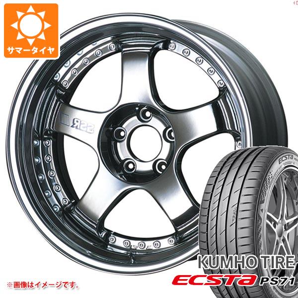 【タイヤ交換対象】サマータイヤ 225/45R19 96Y XL クムホ エクスタ PS71 SSR プロフェッサー SP1 8.0-19 タイヤホイール4本セット